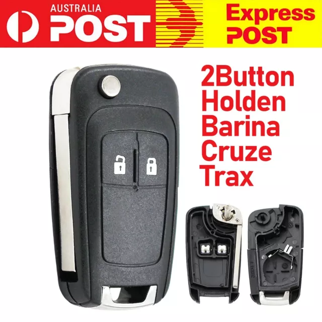 2B Key Case Shell For Holden Replacement Cruze Barina Trax Colorado Key Remote