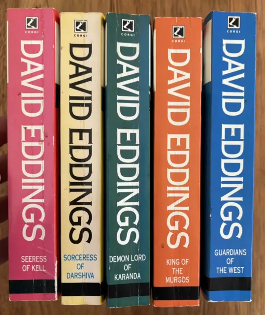 Complete Malloreon Series by David Eddings Guardians Of The West King Of Murgos 3