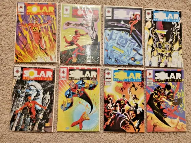 SOLAR MAN OF THE ATOM Comic Book Lot of 18 Valiant Comics 1992 Vintage Comics 3