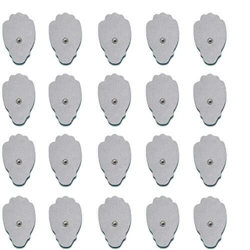TENS / EMS 20 Snap Tens Electrode Pads Large Premium Tens Pads 100 % Satisfac