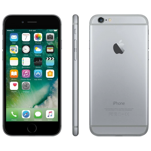 iPhone6シルバー 16GB Apple iPhone 6 - 16GB - Silver (Factory Unlocked) Smartphone