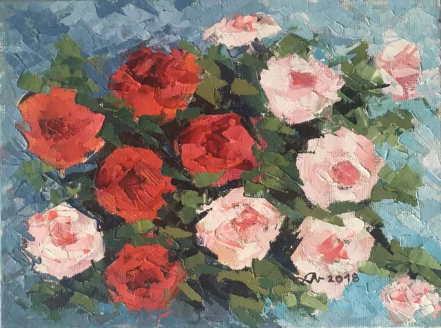 Original Art Oprina-Felicia Dolea - Oil Painting 6x8 in_#656