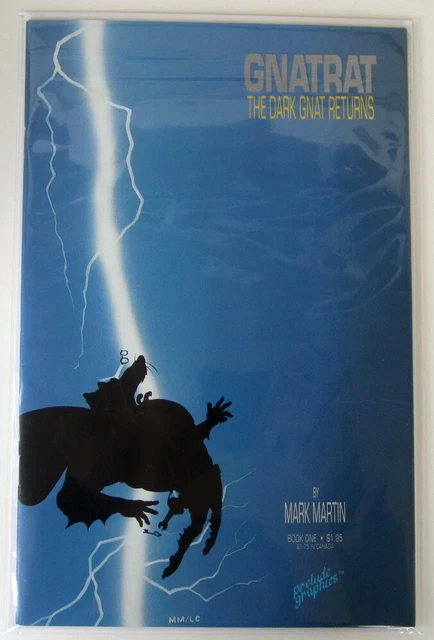 Gnatrat The Dark Gnat Returns #1 Batman Spoof (1986) Prelude Graphics