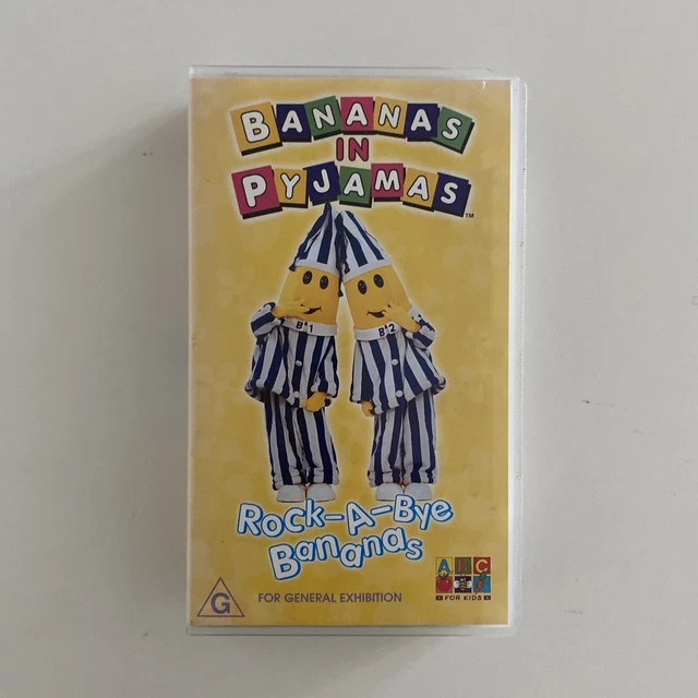 BANANAS IN PYJAMAS Rock A Bye ABC Kids VHS Tape 2001 20.00