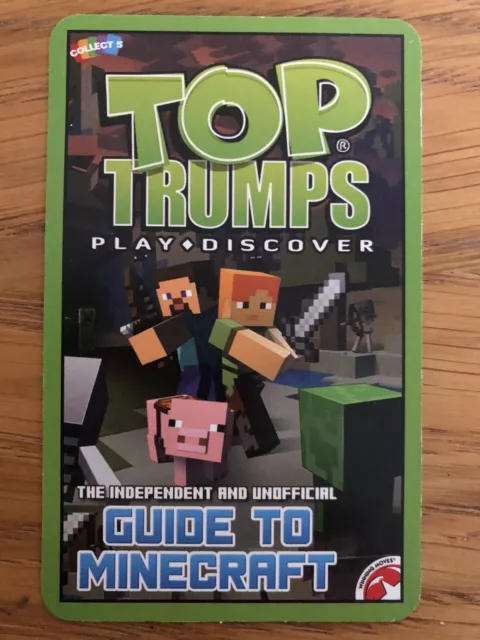 Top Trumps 037310 La guida non ufficiale e indipendente al gioco di carte Minecraft -