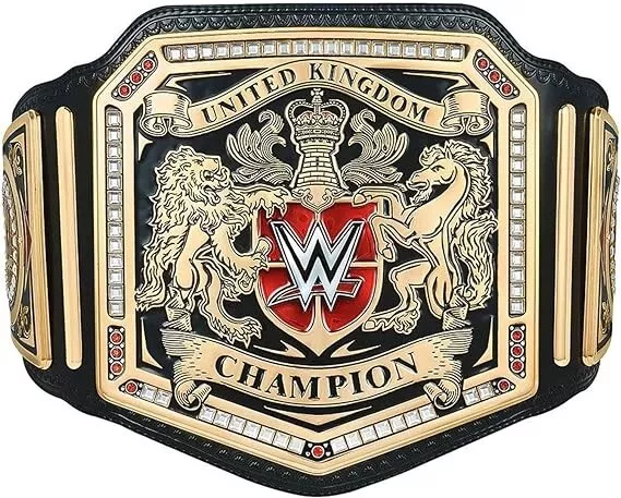 United Kingdom World Heavyweight Wrestling Championship Title Belt Replica,