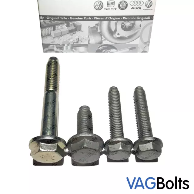 GENUINE VW DOGBONE Lower Gearbox Mount Bolt Kit Golf Mk4 Bora Beetle