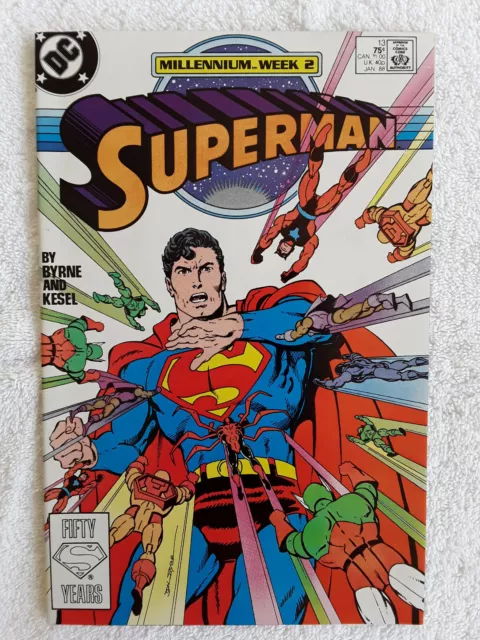 Superman #13 (Jan 1988, DC) VF+ 8.5