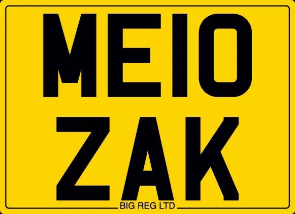 Mellow 😎 Me10 Zak Zako Zane Zaks Private Registration Number Plate Bmw Vw Merc