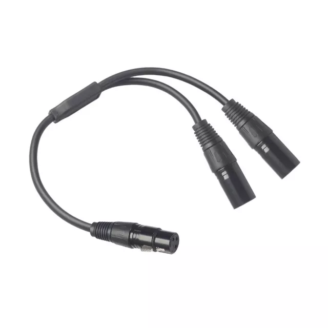 Superior Soundqualität 3 Pin XLR Buchse auf Dual XLR Stecker Mikrofonkabel 30