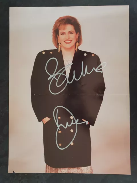 BARBARA DICKSON - Signed Concert Programme Poster - MUSIC - SINGER