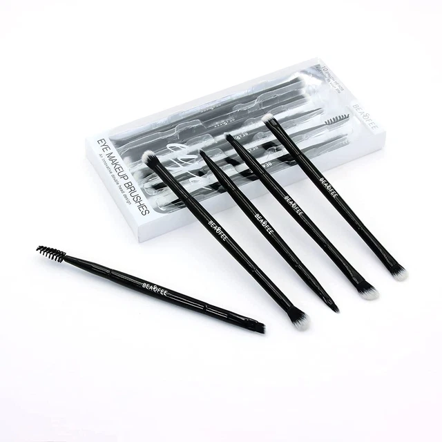 Lidschatten Pinselset 5Pcs Make up Pinsel Set Eyeliner Pinsel Professionelles Sc