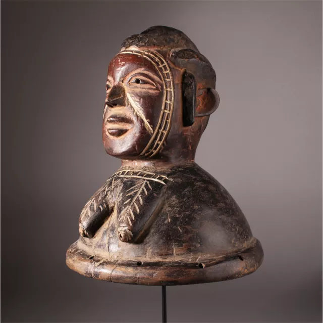 12090 Mossi Helmmaske Maske Burkina Faso