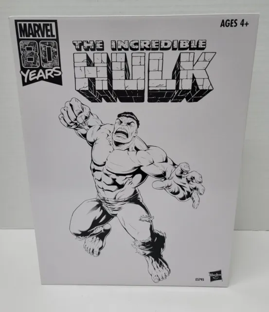Marvel Legends Retro Collection Green Hulk 80th Anniversary Hasbro Pulse NOC
