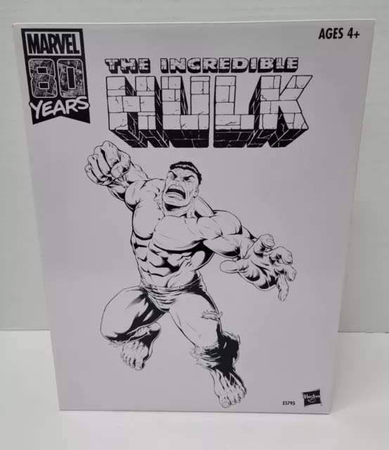 Marvel Legends Retro Collection Green Hulk 80th Anniversary Hasbro Pulse NOC