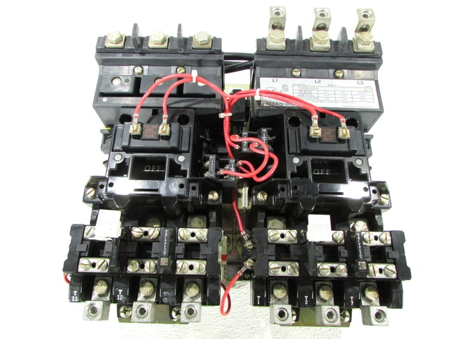 * Allen Bradley 520E-Dod Size 3 Starter Multi-Speed 50Hp 90Amp 120Vac