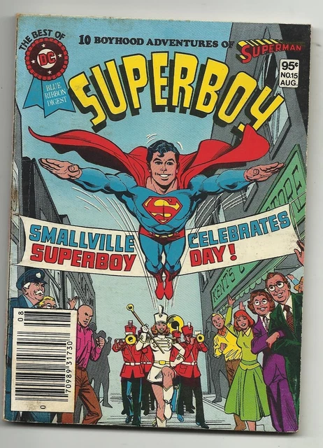 Best of DC Blue Ribbon Digest #15 - Superboy - Lex Luthor - Krypto - VG 4.0