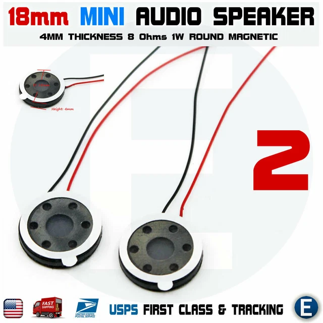 Tweeter Focal 2 Altoparlanti Mini Ultrasottili 57mm 8 Ohm 1W - Per Audio Fai-da-te, Progetti, Riparazioni Altoparlanti Per Progetti Fai Da Te - Foto 9