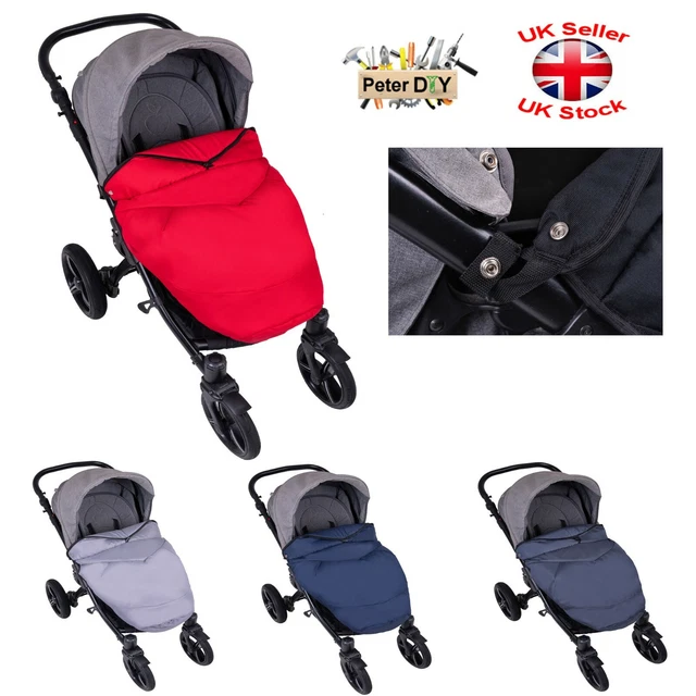 Universal Footmuff Cosytoes Apron Fit Buggy Pushchair Stroller Pram