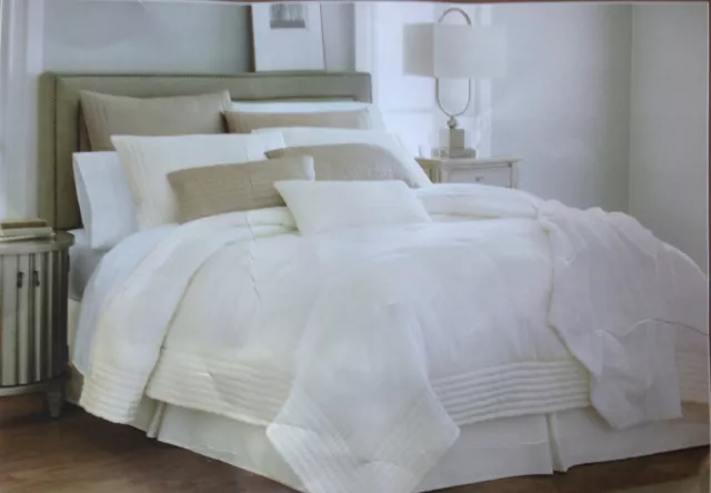 Royal Velvet Hand-Quilted Luxurious Highland Park Silk 3-pc Comforter Set $340 2