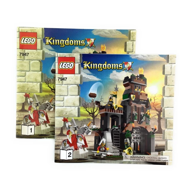 LEGO 7947 KINGDOMS Prison Tower Rescue Instruction Manual Books Only ...