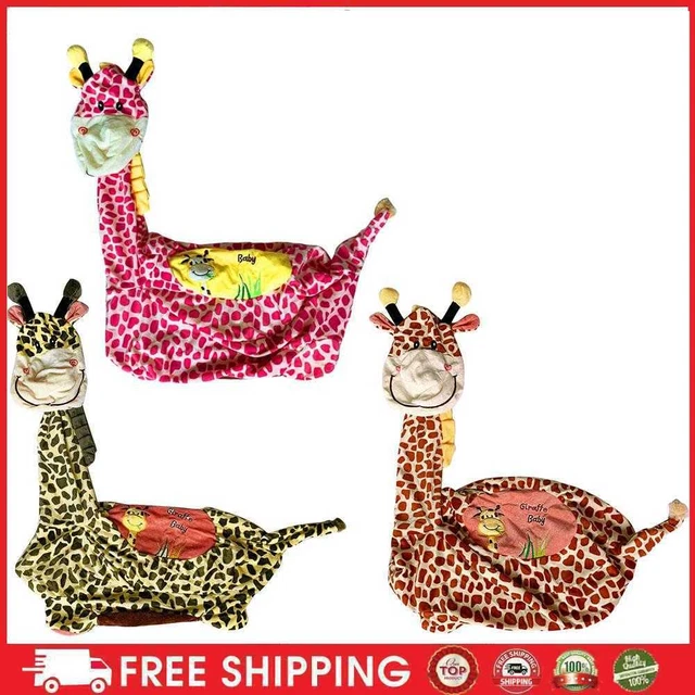 Copriseggiolino peluche divano peluche giraffa senza riempimento decorazione lavabile