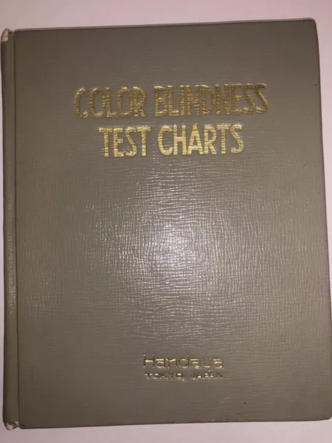 Color Blindness Test Charts (Ishihara) Handaya Book of 25 Plates 2