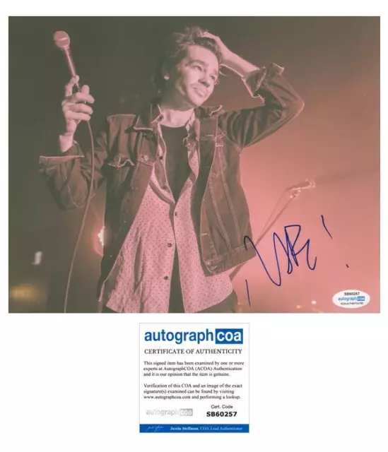 Nate Ruess "fun." Singer AUTOGRAPH Signed 8x10 Photo D ACOA