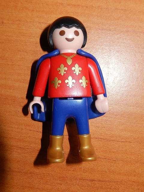 Figurine Playmobil 'Enfants Du Roi Avec Perroquet' Réf. 3032 - Univers Château & Princesse - Occasion