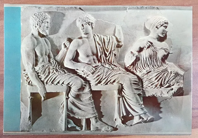 Schöne alte Ansichtskarte AK - Athen Atene Athenes Poseidon Apollo Artemis