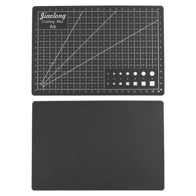 Ansio A3 Tapis De Découpe à Double Face Autocicatrisant à 5 Couches De Impérial / Métrique 17 Pouces X 11 Pouces / (42 Cm X 27 Cm) - Ciel Bleu / Vrai Bleu