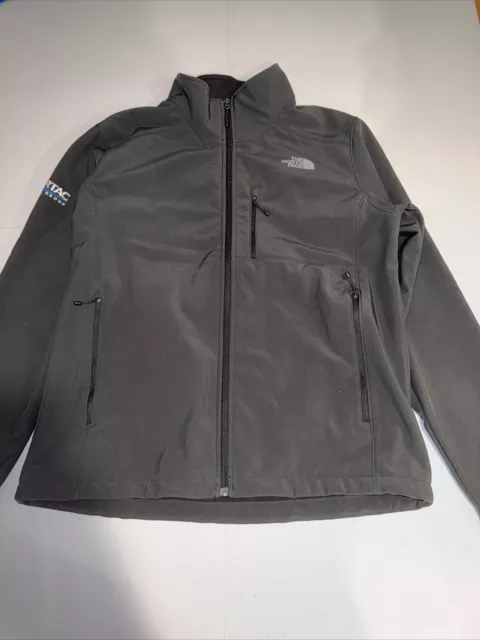 THE NORTH FACE Windwall Jacket Mens Size Large Black Full Zip Outdoor Adventure