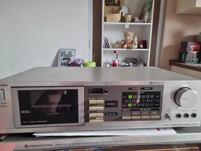 Tapedeck TOSHIBA PC-G10 Kassettenrecorder/defekt