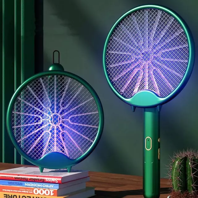 Electric Zapper Bug Bat Fly Mosquito Insect Killer Trap Swat Swatter Racket I9