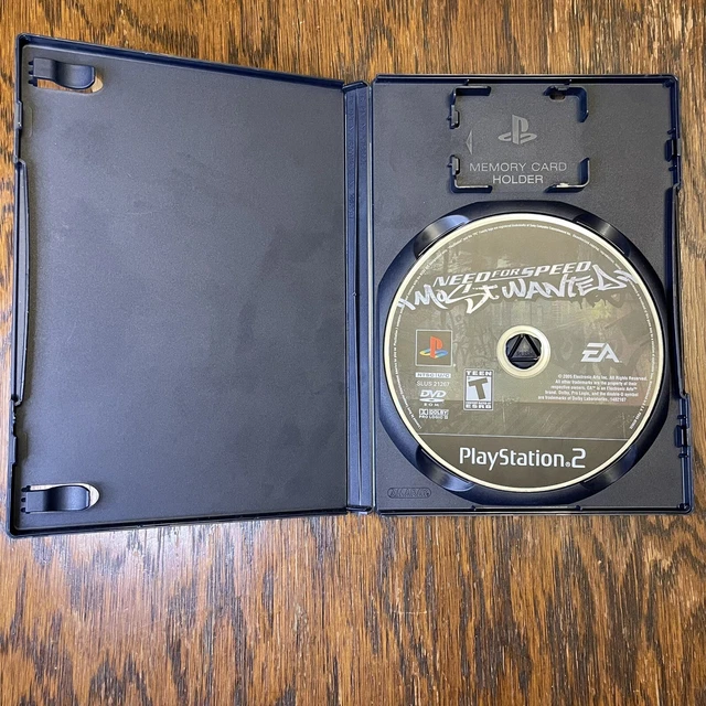 PLAYSTATION 2 PS2 Need for Speed Most Wanted Black Edition *VG* Disk