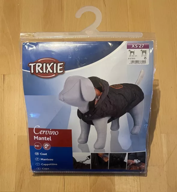 Hunde Mantel Cervino xs 27 TRIXIE Hundejacke ￼