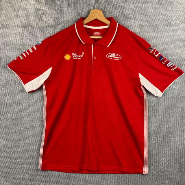 Team Penske T-Shirt Medium 2019 Supercars Shell V-Power Racing DJR Red