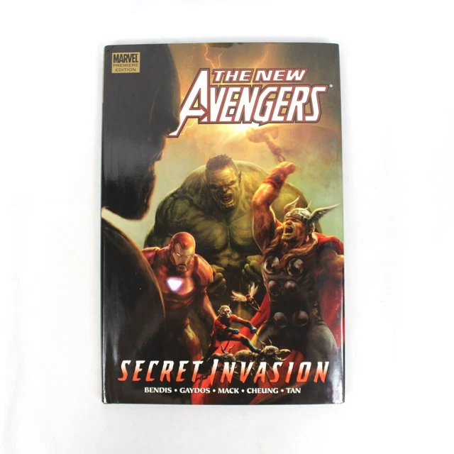 The New Avengers Vol 8 (#38-42): Secret Invasion Book 1 (Hardback, 2008) MARVEL