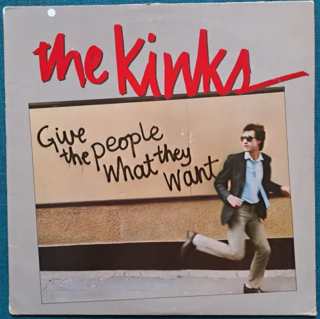 The Kinks Give The People What They Want LP Album 12" Vinyl Record NEAR MINT