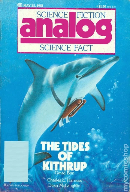 Analog Science Fiction/Science Fact Vol. 101 #6 VG 4.0 1981 Stock Image