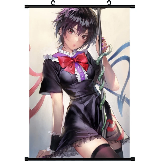 touhou houjuu nue Cosplay HD Home Decor Poster Wall Scroll Otaku 60x90CM E23