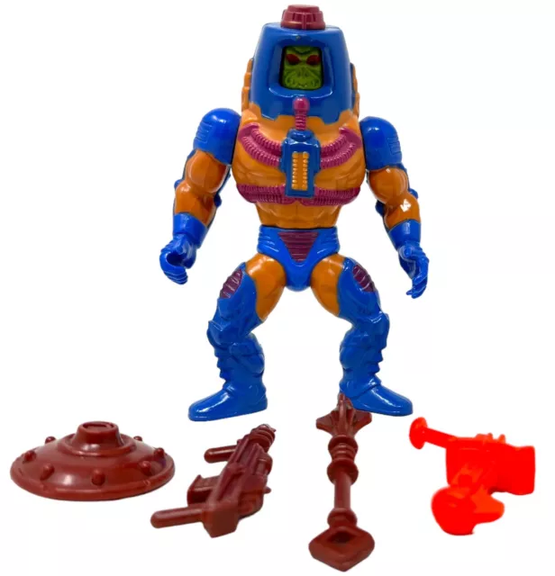 Man-E-Weapons Man-E-Faces near Mint -Masters Universe MOTU HE-MAN INKgrafiX Toys 3