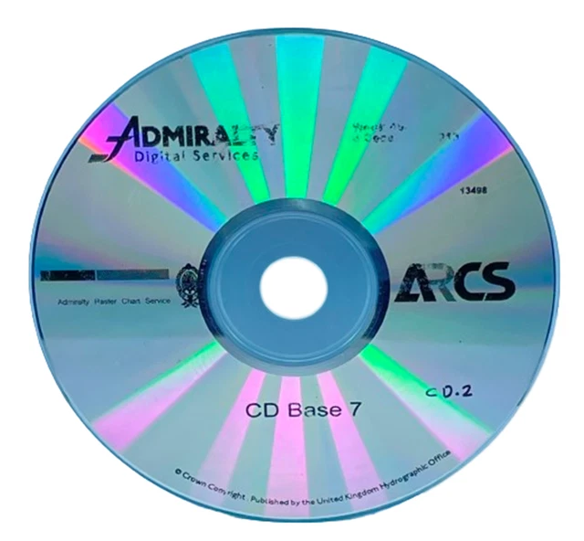 ADMIRALTY ARCS CD Base 7 Raster Chart Digital Services Official ...
