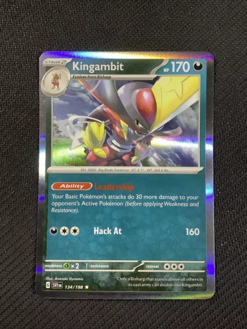 Kingambit (sv1-134) - Pokémon Card Database - PokemonCard