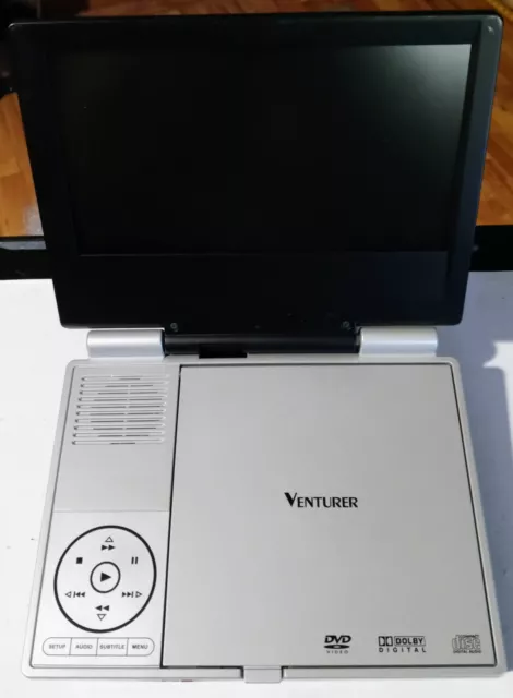 Venturer PVS1262 6.2 Portable DVD/CD Player with Dolby Digital