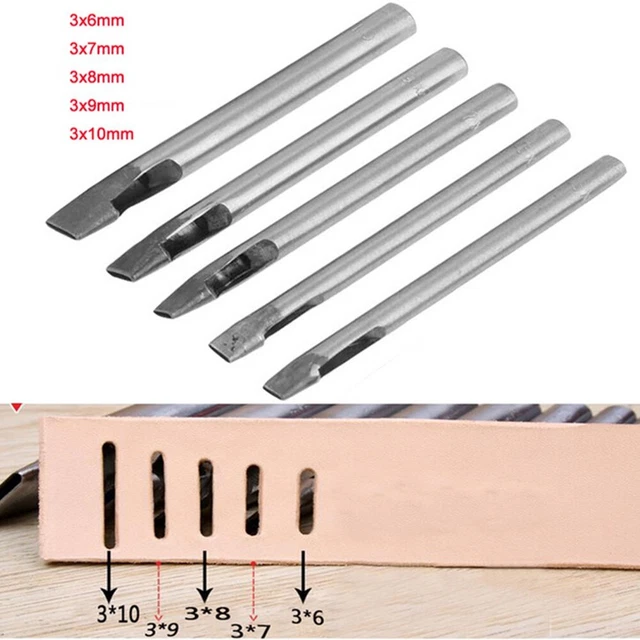 Nuovissima home punzonatura cava utensili manuali fai da te strumento timbro cavo pelle