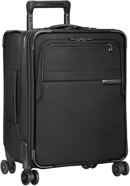 NEW - Briggs & Riley Baseline-Softside CX Expandable Wide-Body Carry-On Spinner