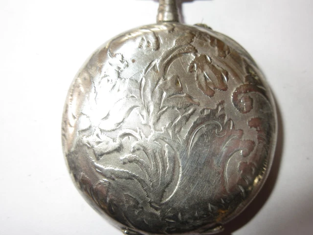 Boîtier Ancien Montre Gousset Argent 835 - Pendentif Ou Pièce De Collection - Occasion