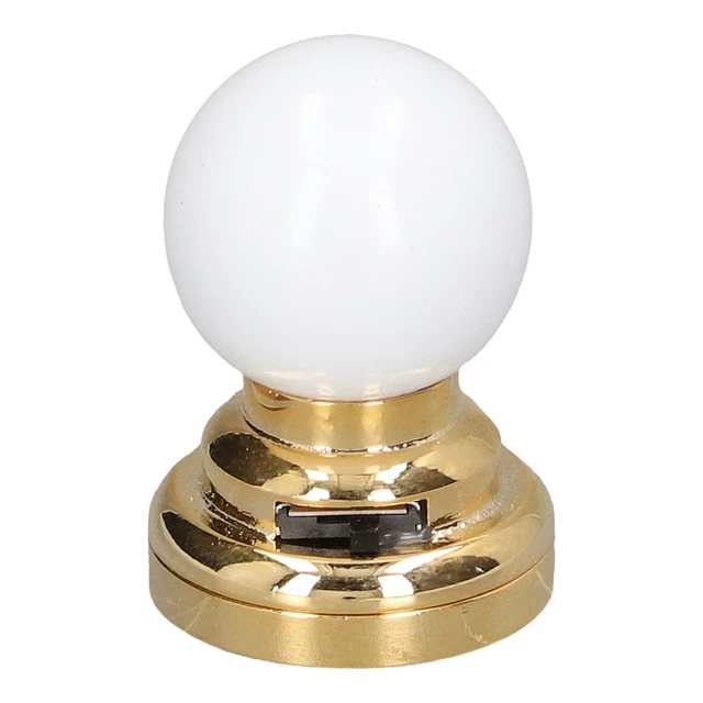 Dollhouse Lamp Props Miniature Ceiling Lamp Metal Base For Decoration Sm1