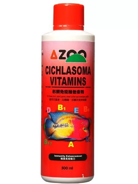 Azoo 500 ML Flowerhorn Cichlasoma Vitamines